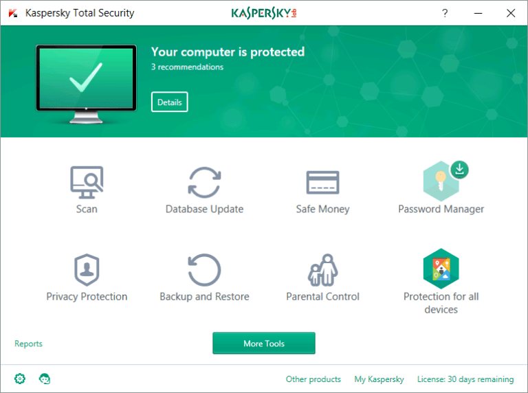 Kaspersky Total Security 2019 19.0.0.1088 Activation Key